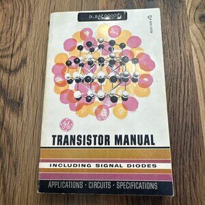 GE Transistor Manual Vintage 1962 Soft Cover